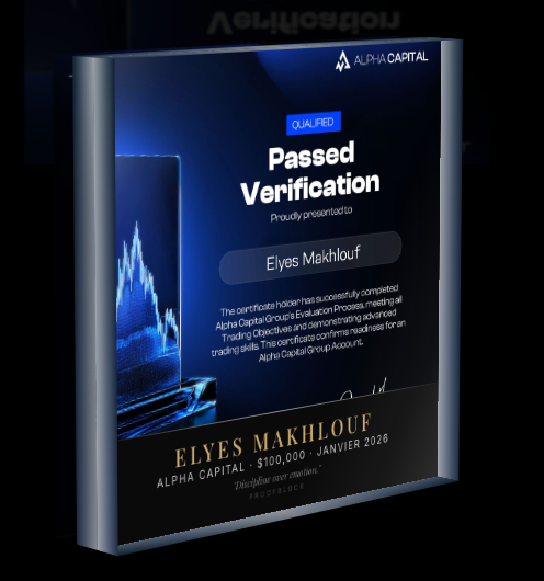 Signature Block™ — Premium Personalized Funded Trader Trophy